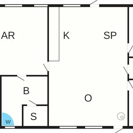 6 Person In Casa vacanze Løkken